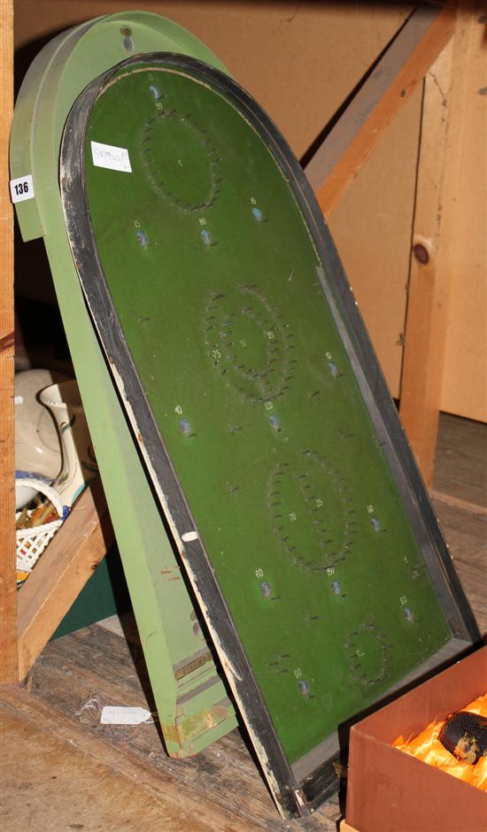 2 bagatelle boards